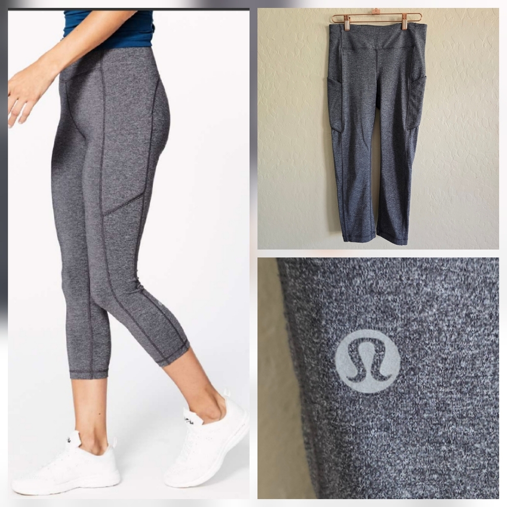 Lululemon Speed Up Crop Leggings Size 6